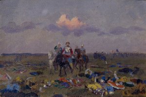 Auf dem Schnepfenfeld von Andrei Petrovich Ryabushkin