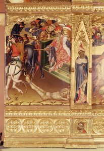 St. Georg Altarbild, Valencia, ca. 1420 von Andres Marcal de Sas