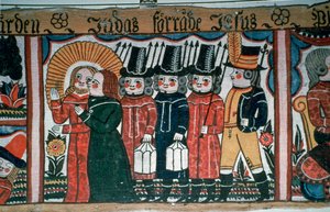 Darstellung der Verhaftung Christi, 19. Jahrhundert von Andres Palsson