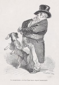 Der Eigentümer aus Szenen aus dem privaten und öffentlichen Leben der Tiere, ca. 1837-47