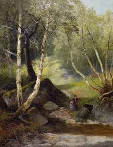 Unter den Birken von Andrew Brandish Holte
