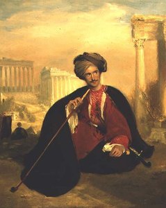 Porträt von George Cumming in einem türkischen Kostüm von Andrew Geddes