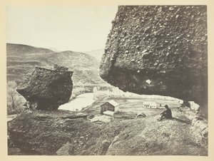 Hängender Felsen, Echo City von Andrew Joseph Russell