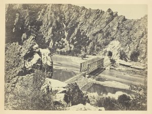 Tunnel Nr. 3, Weber Canyon, Utah von Andrew Joseph Russell