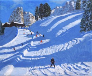 Sonne und Schatten, Kitzbühel, Österreich, 2022 von Andrew Macara
