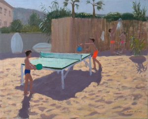 Tischtennis, Südfrankreich