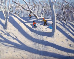 Winter, Bramcote, Nottingham von Andrew Macara