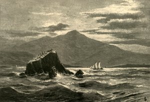 Mount Tamalpais und Rote Veranda, 1872 von Andrew Varick Stout Anthony