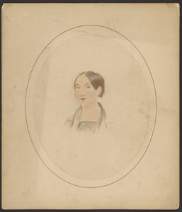 Porträt von Lavinia E. Walken (Mrs. A.J. Hill) von Andrew W. Jordan