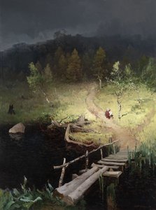 Vor dem Sturm, 1918 von Andrey Nikolayevich Shilder