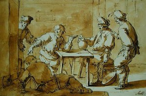 In der Bar, 1633