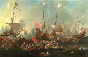 Die Schlacht von Lepanto - Eine Seeschlacht zwischen Christen und Barbareskenkorsaren