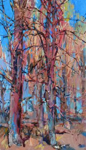 Bunte Wald Bäume von Andrii Kutsachenko