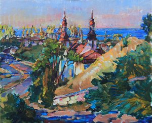 Lebendige Hafenstadt von Andrii Kutsachenko