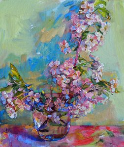 Lebendige Frühlingsblüten