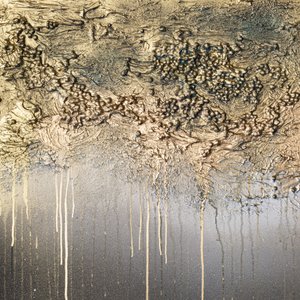 Goldene Texturtropfen
