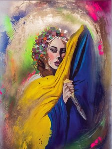 Ukrainisches Widerstandsporträt