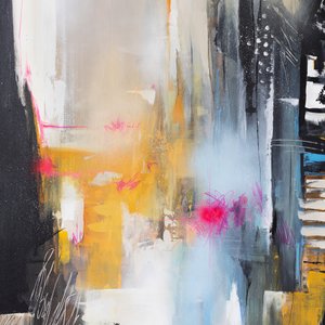 Lebhaftes Urbanes Abstrakt