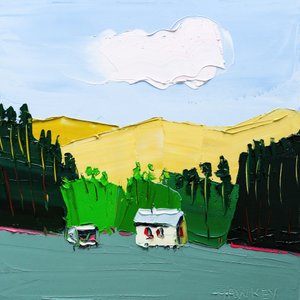 Rustikales Berghaus von Angela Hawkey