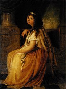 Lady Hamilton (ca. 1765-1815) im Kostüm für ihre 