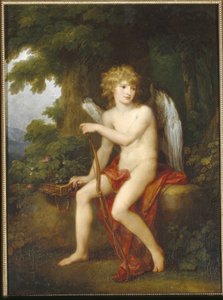 Der Graf Henryk Lubomirski (1777-1850) als Cupido von Angelica Kauffmann