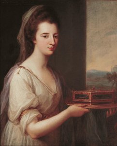 Porträt von Lady Henrietta Williams-Wynn von Angelica Kauffmann