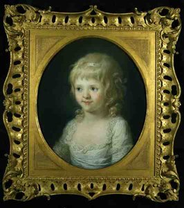 Porträt von Miss Francis Lust