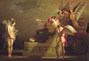 Szene aus der Legende von Amor und Psyche