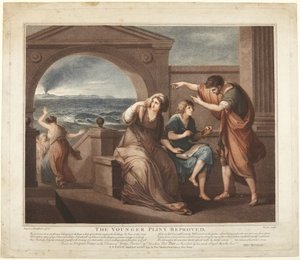 Der jüngere Plinius wird zurechtgewiesen von Angelica Kauffmann