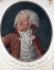 Porträt des Schriftstellers Gabriel de Riqueti, Graf von Mirabeau (1749-1791) - Graviert von Angelique Allais von Angelique (fl.1796 d.1827) Allais