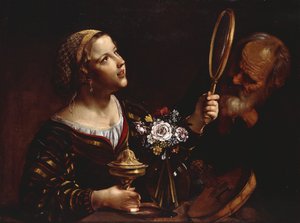 Eine Allegorie der Sinne von Angelo Caroselli
