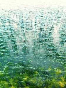 Abstrakte Wasserreflexionen von Angelo Cerantola