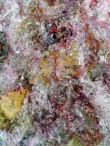 Bunte Wasserblasen