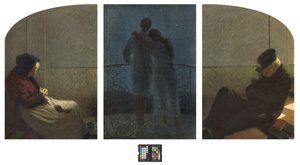 Zwischen Traum und Wirklichkeit? von Angelo Morbelli