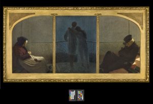 Zwischen Traum und Wirklichkeit? von Angelo Morbelli