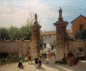 Am Ende der Schule oder Fopponino von Angelo Trezzini