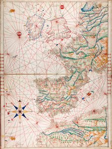 Atlantikküsten Europas und westliches Mittelmeer von Angelo de Conte Freducci