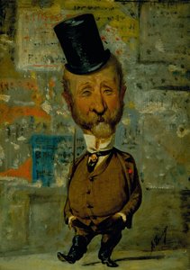 Karikatur von Carlo Lorenzini von Angiolo Tricca