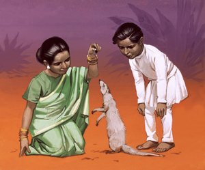 Kinder aus Indien