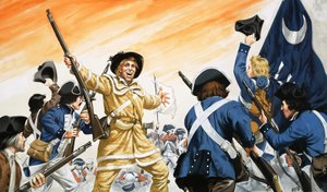 Lord Cornwallis wird in Yorktown zur Kapitulation gezwungen