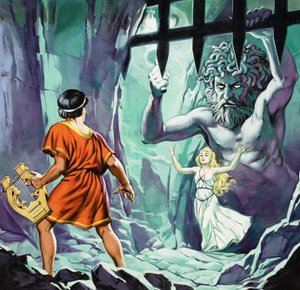 Orpheus und Eurydike von Angus McBride