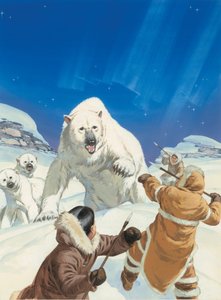 Eisbären und Eskimos von Angus McBride