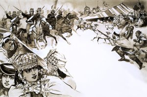Die Franzosen fallen in Algerien ein von Angus McBride