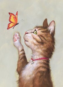 Eustace Tabby, 2019 von Anita Kunz
