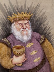 George RR Martin von Anita Kunz