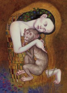Der Kuss, 2016 von Anita Kunz
