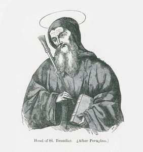 Kopf des St. Benedikt