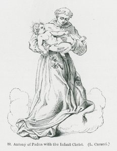 St. Antonius von Padua mit dem Jesuskind
