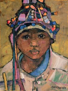 Porträt eines Jungen von Anna Contemporary Artist Kostenko