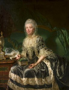 Porträt von Anna von Wartensleben von Anna Dorothea Therbusch